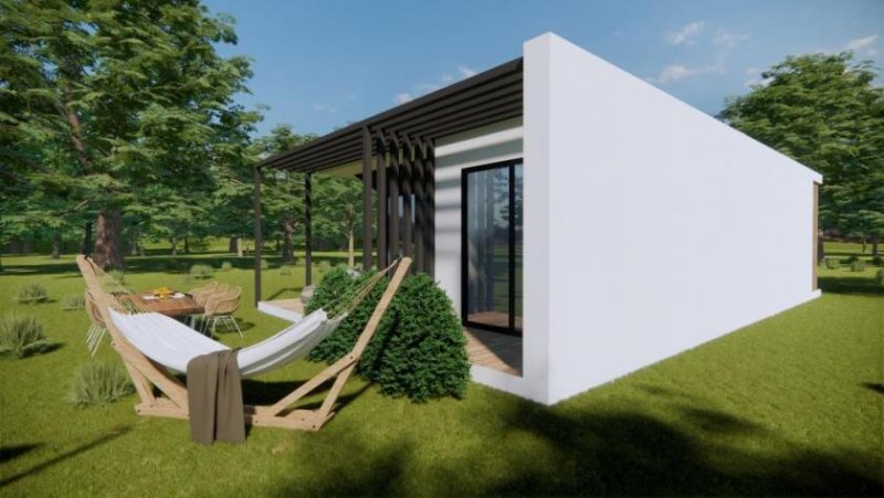 Almyrida NEUBAU-PROJEKT: Kreta, Almyrida: Kleines Einfamilienhaus in fußläufiger Entfernung zum Strand mit Gemeinschaftspool Haus